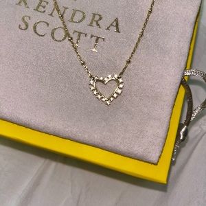 Kendra Scott Ari Heart Crystal Pendant Necklace